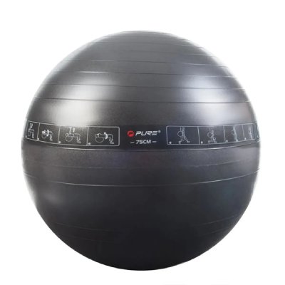 PURE2IMPROVE PURE 2 IMPROVE P2I200080 Ballon d'exercice Noir