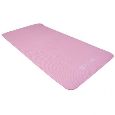PUR 2 IMPROVE Pure2Improve Tapis de yoga 120x60x1 cm Caoutchouc Rose