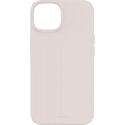 PURO  Coque Apple iPhone 14 Silicone Icon Compatible MagSafe Rose