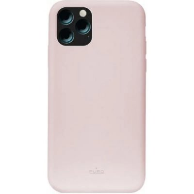PURO  coqiconip5819ros - coque icon soft+microfibre inside ip 11 pro rose