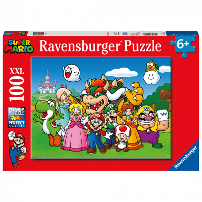 Puzzle 100 pi&egrave;ces XXL Ravensburger Super Mario Fun 