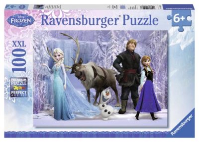 RAVENSBURGER Puzzle 100 pi&egrave;ces XXL Reine des neiges
