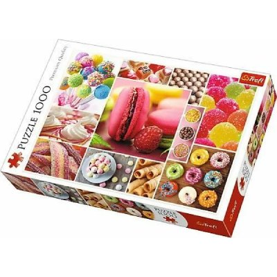 TREFL Puzzle 1000 Pi&egrave;ces : Candy Collage, 