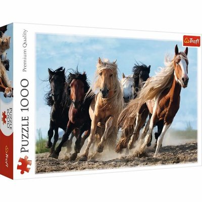TREFL Puzzle 1000 Pi&egrave;ces : Chevaux,  