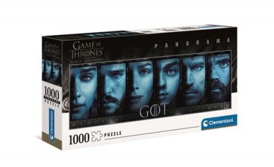 CLEMENTONI Puzzle 1000 pi&egrave;ces  Games of Thrones Panorama 