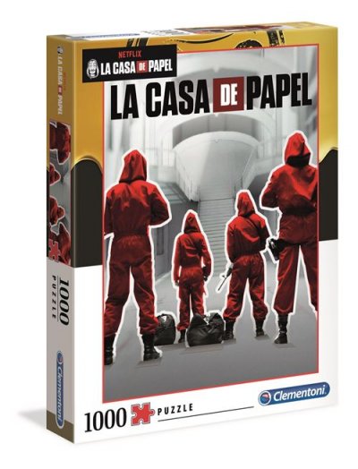 CLEMENTONI Puzzle 1000 pi&egrave;ces  La Casa de Papel 
