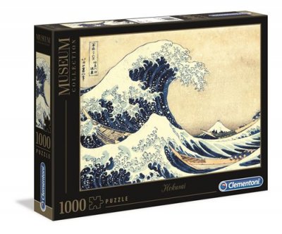 CLEMENTONI Puzzle 1000 pi&egrave;ces  Museum Collection Modern Art Hokusai