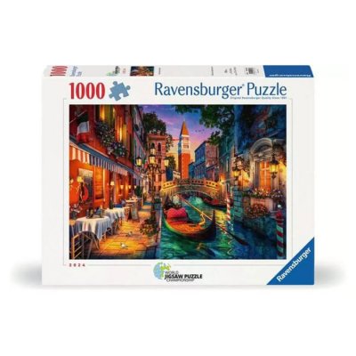 RAVENSBURGER Puzzle 1000 pi&egrave;ces : Croisi&egrave;re sur les canaux de Venise - Neuf