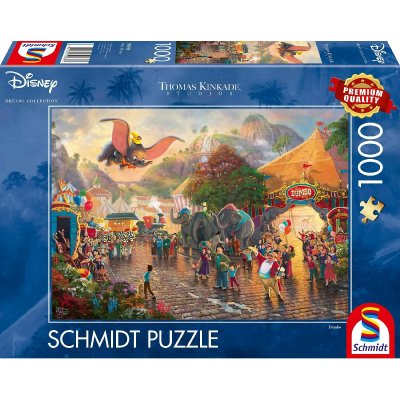 SCHMIDT SPIELE Puzzle 1000 pi&egrave;ces : Disney : Dumbo Coloris Unique