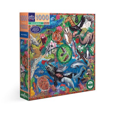 EEBOO Puzzle 1000 pi&egrave;ces  Wild World 