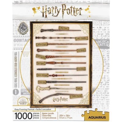  Puzzle 1000 pieces Harry Potter Baguettes Magiques - 65345 - AQUARIUS
