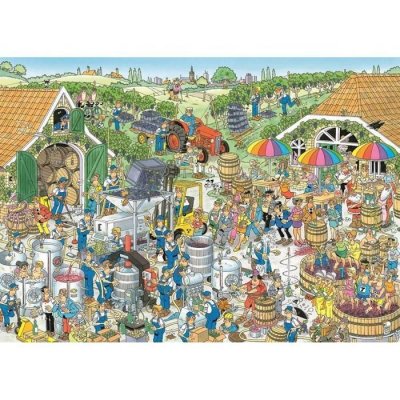 JUMBO Puzzle 1000 pi&egrave;ces : JVH - Exploitation vinicole 