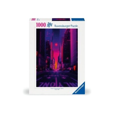 RAVENSBURGER Puzzle 1000 pi&egrave;ces : Les N&eacute;o de New York - Qualit&eacute; Premium - Neuf