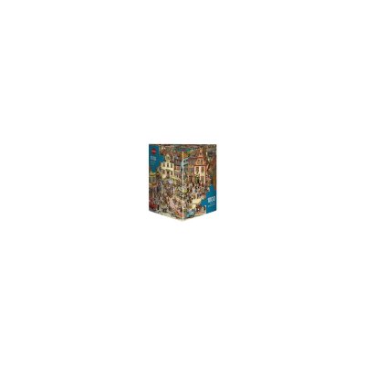 HEYE Puzzle 1000 pi&egrave;ces : place du march&eacute;, g&ouml;bel et knorr
