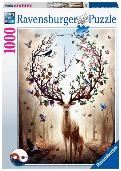 RAVENSBURGER Puzzle 1000 pi&egrave;ces  Cerf fantastique