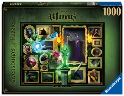 RAVENSBURGER Puzzle 1000 pi&egrave;ces  Collection Disney Villainous Mal&eacute;fique 