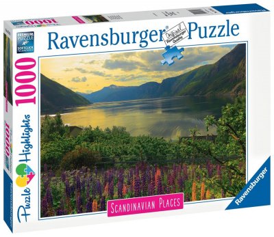 RAVENSBURGER Puzzle 1000 pi&egrave;ces  Fjord en Norv&egrave;ge 