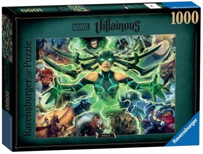 RAVENSBURGER Puzzle 1000 pi&egrave;ces  Hela Collection Marvel Villainous 