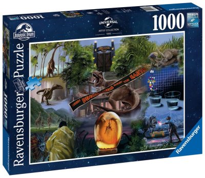 RAVENSBURGER Puzzle 1000 pi&egrave;ces  Jurassic Park 