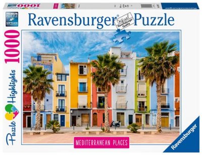 RAVENSBURGER Puzzle 1000 pi&egrave;ces  L&rsquo;Espagne M&eacute;diterran&eacute;enne 