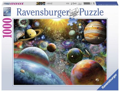  Puzzle 1000 pi&egrave;ces - vision plan&eacute;taire