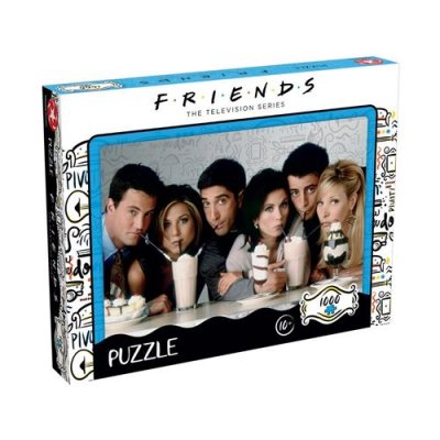 WINNING MOVES Puzzle 1000 pi&egrave;ces  Friends Milkshake 