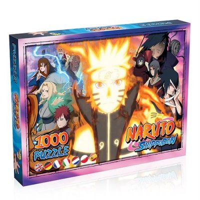 WINNING MOVES Puzzle 1000 pi&egrave;ces  Naruto Shippuden 
