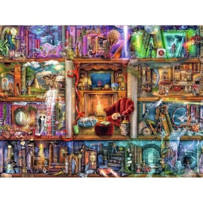 RAVENSBURGER Puzzle 1500 pi&egrave;ces  La grande biblioth&egrave;que 