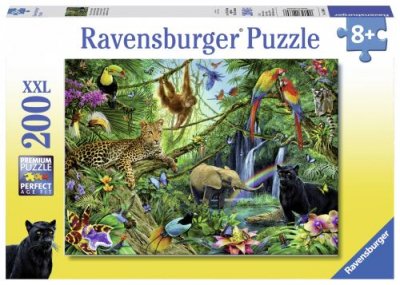 RAVENSBURGER Puzzle 200 p xxl - animaux de la jungle