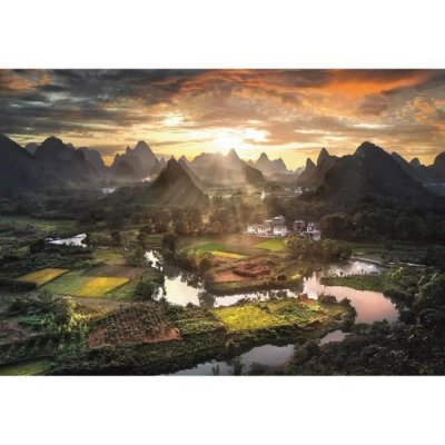CLEMENTONI Puzzle 2000 pi&egrave;ces  High Quality China 