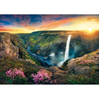 TREFL Puzzle 2000 Pi&egrave;ces : H&aacute;ifoss Waterfall, Iceland,  