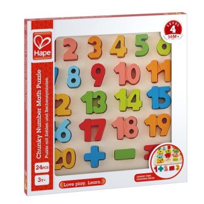 HAPE Puzzle 24 pi&egrave;ces Premiers calculs 
