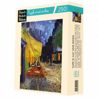 PUZZLE MICHELE WILSON Puzzle 250 pi&egrave;ces LE CAFE LE SOIR  Multicolore