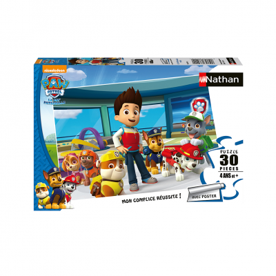NATHAN Puzzle 30 p&icirc;&egrave;ces Pat'patrouille
