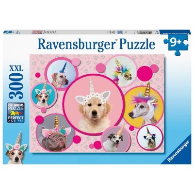  Puzzle 300 elements xxl dogs unicorns