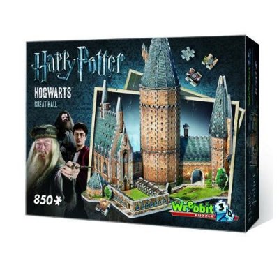 WREBBIT Puzzle 3D Harry Potter Grande Salle de Poudlard