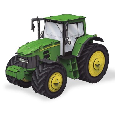 Puzzle 3D maquette - Tracteur - 30,7 x 17 x 19 cm - 65 pcs