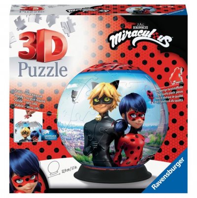 RAVENSBURGER Puzzle 3D - Miraculous 