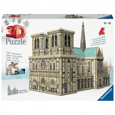 RAVENSBURGER Puzzle 3d notre-dame de paris - 12523