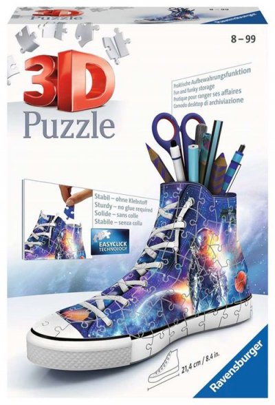 RAVENSBURGER Puzzle 3D - Pot &agrave; Crayons - Astronaute 