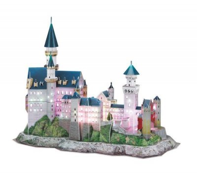  Puzzle 3d Puzzle 3d Ch&acirc;teau Neuschwanstein- &Eacute;d. Led-Revell