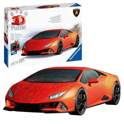 RAVENSBURGER Puzzle 3D  Lamborghini 25 cm Voiture 108 Pi&egrave;ces