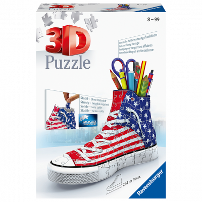 RAVENSBURGER Puzzle 3D sneaker american style