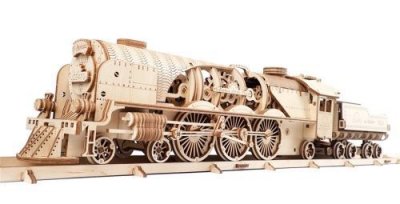 UGEARS Puzzle 3D  V Express Train &agrave; Vapeur 