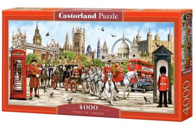 CASTORLAND Puzzle 4000 pi&egrave;ces : la fiert&eacute; de londres