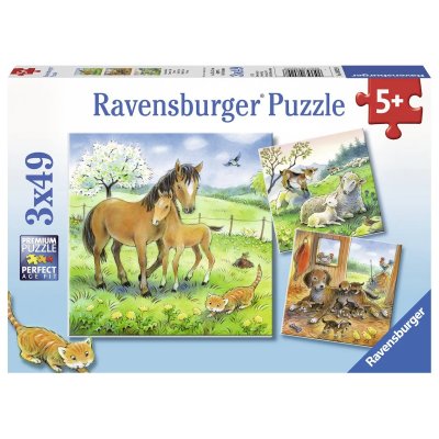 RAVENSBURGER Puzzle 49 Pi&egrave;ces : 3 Puzzles - C&acirc;lins, 