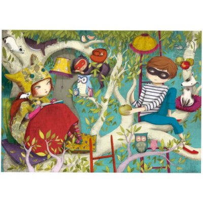 Puzzle 50 pi&egrave;ces LA LECTURE Puzzle Michele Wilson Multicolore