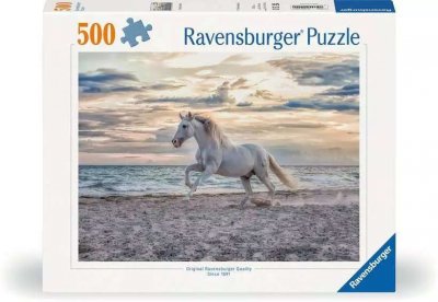 RAVENSBURGER Puzzle 500 pi&egrave;ces : Cheval sur la plage 