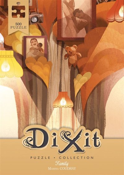ASMODEE Puzzle 500 pi&egrave;ces : Dixit : Family Coloris Unique