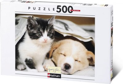NATHAN Puzzle 500 pi&egrave;ces  R&eacute;veille toi